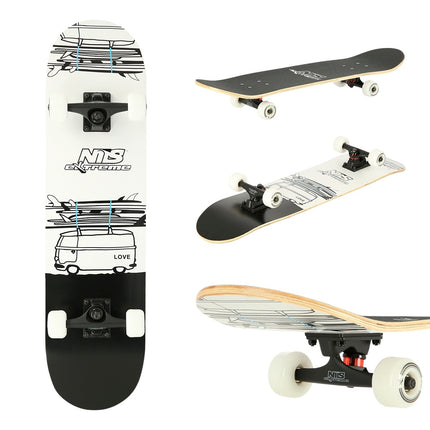 Camper Skateboard, Durable Deck, Nils Extreme