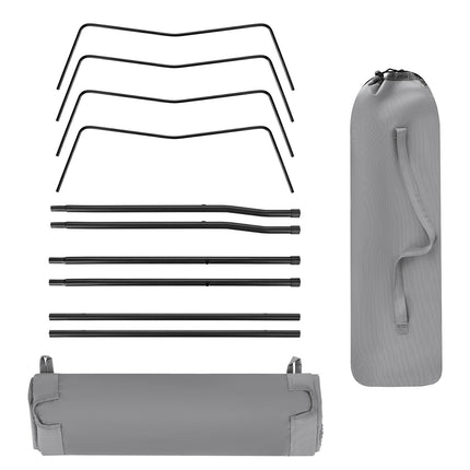 Camping Bed, Ultra Light, Dark Gray