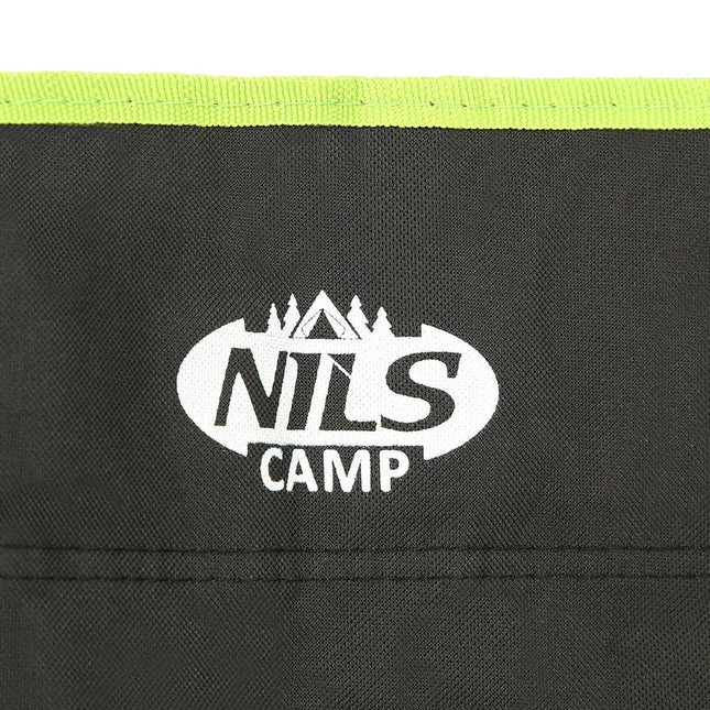 Camping Chair, Black-Lime, Foldable, Lightweight
