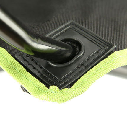 Camping Chair, Black-Lime, Foldable, Lightweight