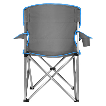 Camping Chair, Gray-Blue, Foldable, Lightweight