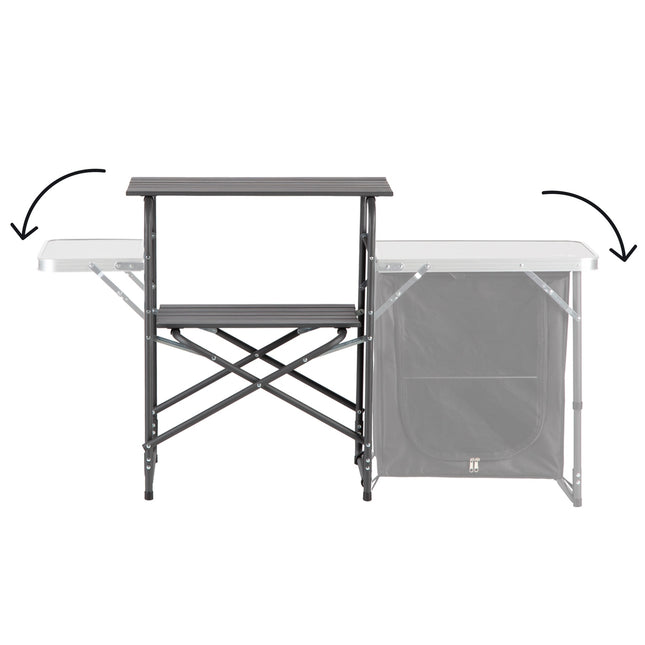Camping Cupboard, Compact Folding Storage Unit