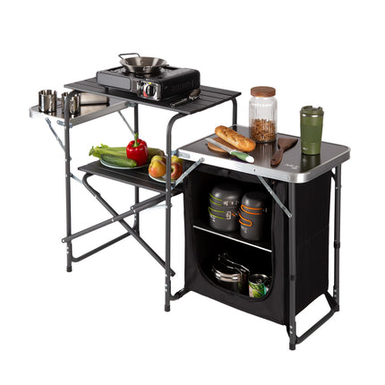 Camping Cupboard, Compact Folding Storage Unit
