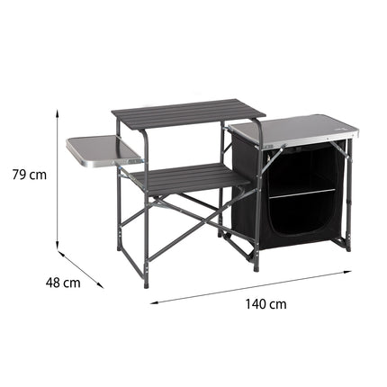 Camping Cupboard, Compact Folding Storage Unit