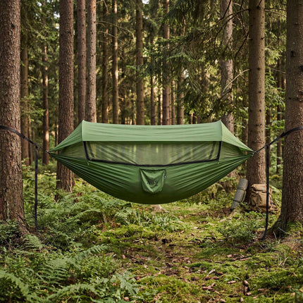 Camping Hammock With Mosquito Net and Canopy, 270 cm