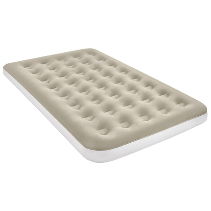 Camping Mattress, 191x137x22 cm, Beige