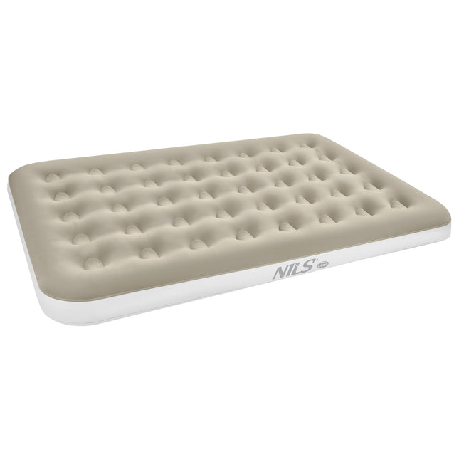 Camping Mattress, 191x137x22 cm, Beige