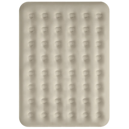 Camping Mattress, 203x152x22 cm, Beige