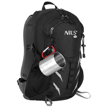 Camping Mug with Carabiner, 300ml Stainless Steel