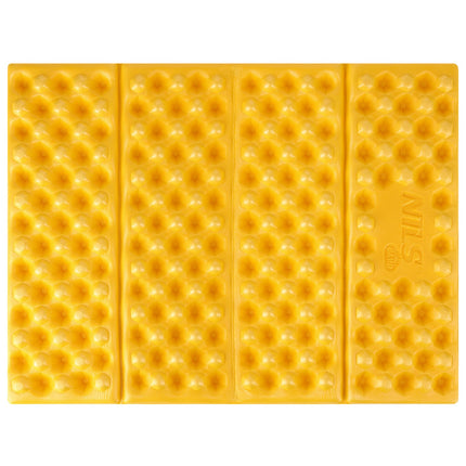 Camping Seating Mat, Aluminum Bolster, 40 cm, Yellow