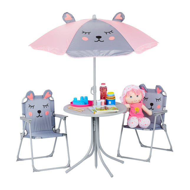 Camping Seating group for children with parasol