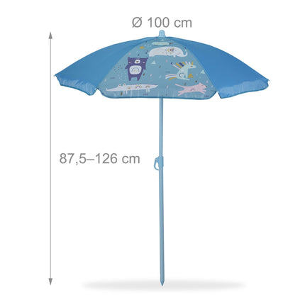 Camping Seating group for children with parasol