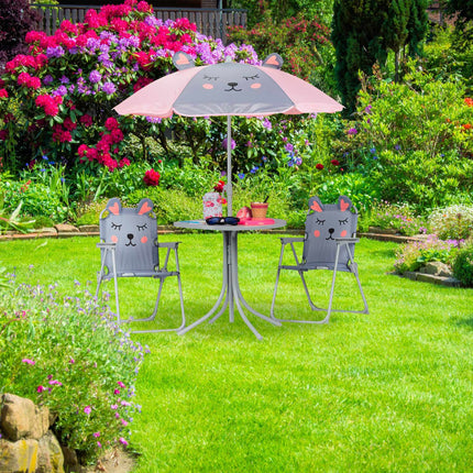 Camping Seating group for children with parasol