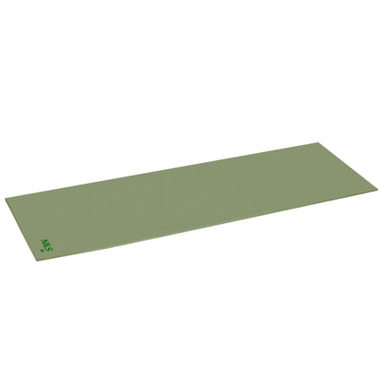 Camping Sleeping Mat, EVA Foam, Aluminum, 190x60x1.2 cm, Green