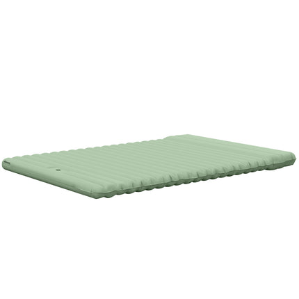 Self-inflating camping air mattress for 2 people, 150 kg capacity