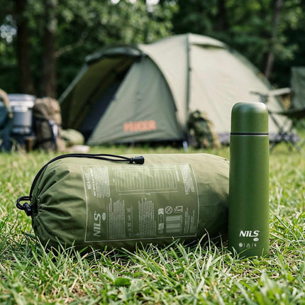 Camping Sleeping Mat With Built-In Pump, 10 cm Thick