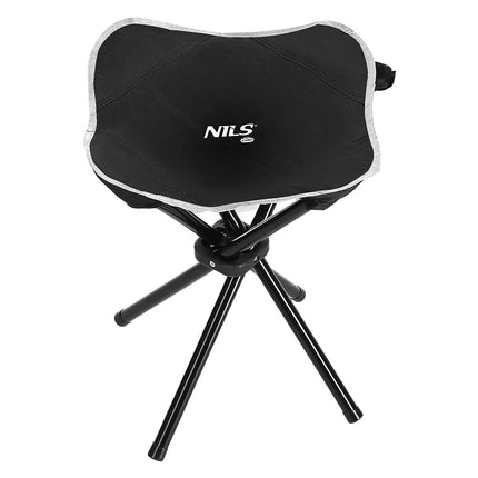 Camping Stool, Black, Foldable, Lightweight