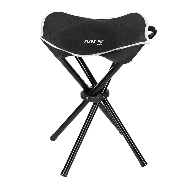 Camping Stool, Black, Foldable, Lightweight