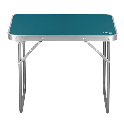 Camping Table, 60x40x50 cm, Blue, Portable