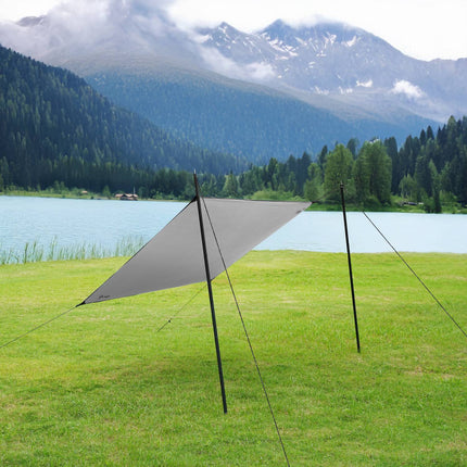 Camping Tarp 230x140 cm, Blue