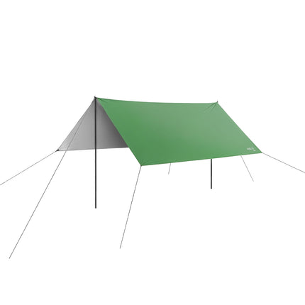 Camping Tarp 300x300 cm, Green, Waterproof