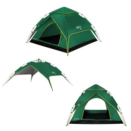 Camping Tent, 3-Person, 3000mm Waterproof