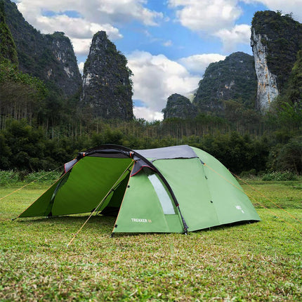 Camping Tent, 3-Person, Lightweight, Easy Setup