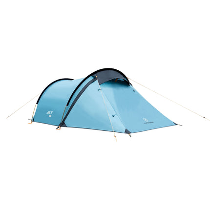 Camping Tent – 3-Person, Waterproof, Blue