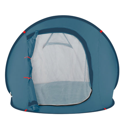 Camping Tent, Blue, 4-Person, Waterproof