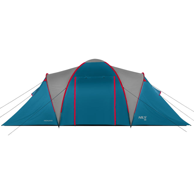 Camping Tent, Blue-Light Gray, 2-Person, Waterproof