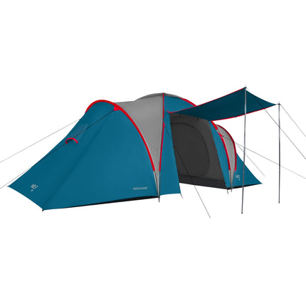 Camping Tent, Blue-Light Gray, 2-Person, Waterproof