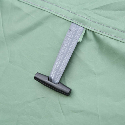 Camping tent for 4-5 people, dark green/grey, waterproof