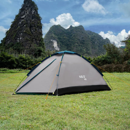 Camping Tent, Gray-Blue, Nightfall Series