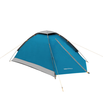 Camping Tent, Gray/Light Gray, 2-Person