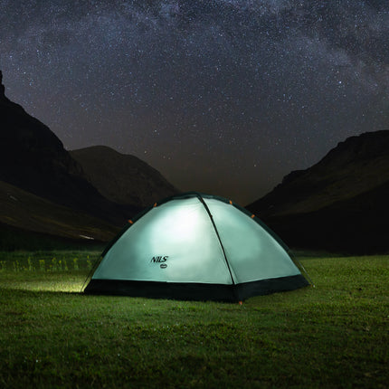 Camping Tent, Green, Nightfall, 2-Person
