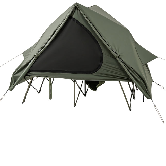 Camping Tent with Cot for 2, Waterproof, Portable