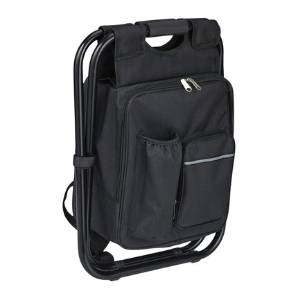 Camping chair foldable black
