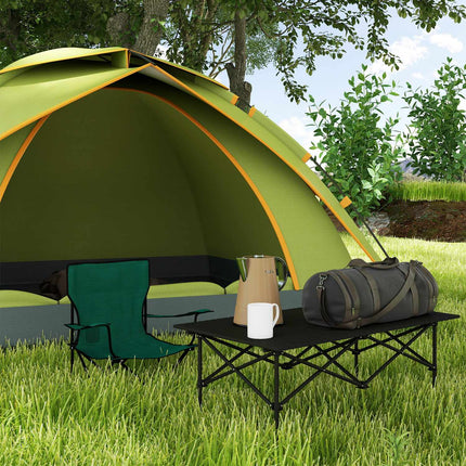 Camping table - aluminium, foldable, light, 2-person