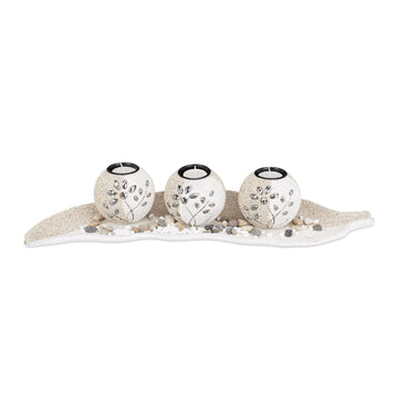 Candle holder with tealight holder