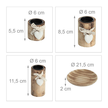 Candlestick for tealights