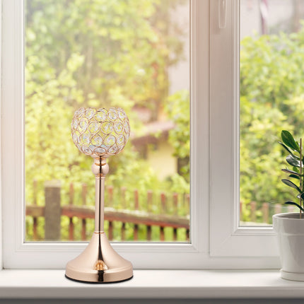 Candlestick in crystal, 2 pcs