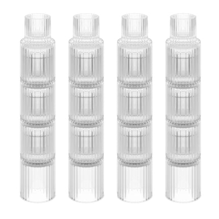 Candlestick in glass 20-pack