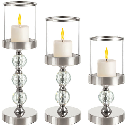 Candlestick-lantern set of 3 pcs. Ruhhy 22314