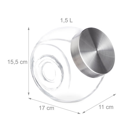 Candy container 2-pack 1.5 litres