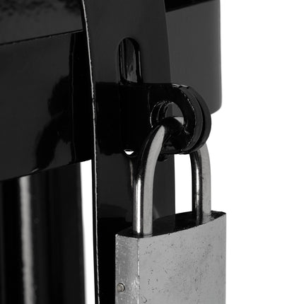 Can holder in metal