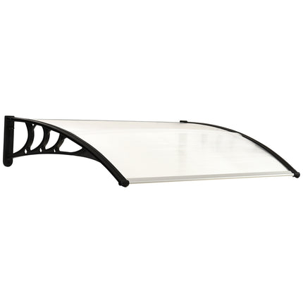 Transparent polycarbonate front door cover - 75x100cm