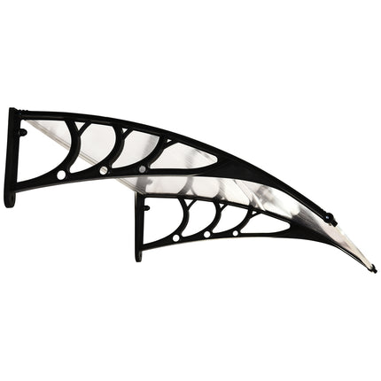 Transparent polycarbonate front door cover - 75x100cm