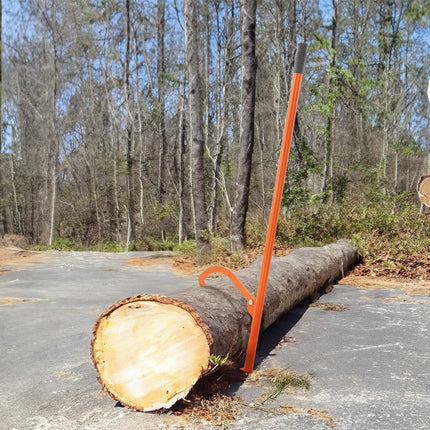 Cant Hook Log Roller, 46.5 in, Heavy Duty Steel, 32 in Max Log Diameter
