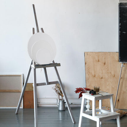Canvas round set of 6