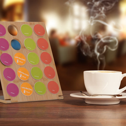 Capsule holder for 20 Dolce Gusto capsules